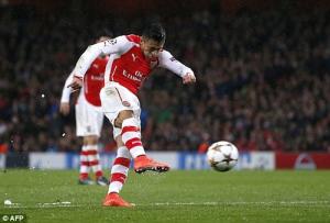 Alexis Sanchez lại có một trận thăng hoa trong màu áo Arsenal